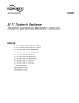 AF-17 Electronic Positioner