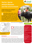 Vector-borne animal diseases and the environment