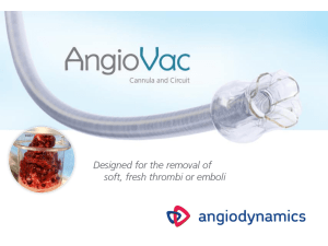 Intro to AngioVac PPT