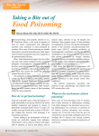 Food Poisoning - STA HealthCare Communications