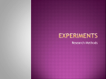 Experiments - WordPress.com