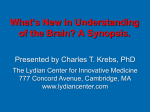 What`s New in Understanding the Brain