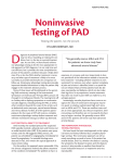 Noninvasive Testing of PAD