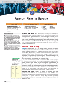 Fascism Rises in Europe - History With Mr. Green