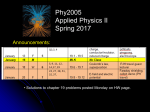 Lecture 7: Electric fields