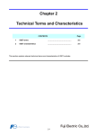 Chapter 2 Technical Terms and Characteristics