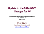 8-NEC Changes for PV in 2014-SolarABCs 2013-7