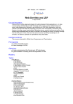 Web Servlets and JSP
