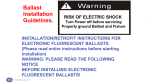 Ballast Installation Guidelines.