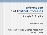 Information and Political Processes