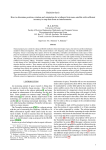 Bachelor thesis How to determine position, rotation and orientation