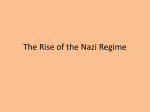 The Nazi Regime