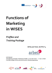 Functions of Marketing in WISES
