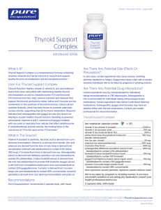 Thyroid Support Complex