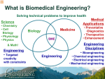 Biology Medicine Engineering Science Engineering Medical