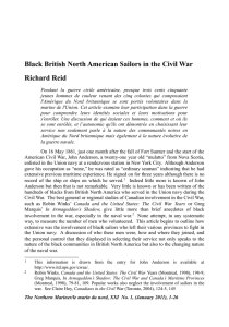Black British North American Sailors in the Civil War