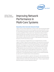 Improving Network Performance in Multi-Core Systems