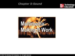 Multimedia Element-Sound