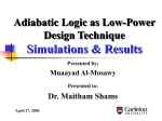 Adiabatic Logic as Low-Power Design Technique for Biomedical