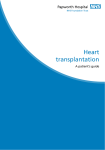 Heart transplantation