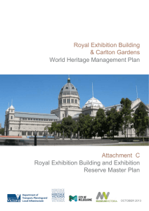 Royal Exhibition Building and Exhibition Reserve Master Plan