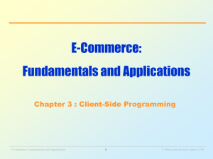 Client-Side Programming