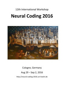 Neural Coding 2016