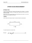 strain gauge measurement - Measurement Systems Ltd