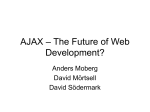 AJAX – The Future of Web Development?