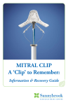 Mitral Clip A Clip to Remember Info and Recovery Guide