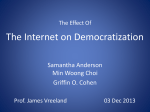 Internet on Democratization