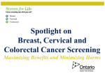 2013 Cancer Screening full presentation