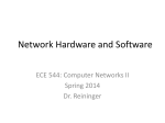 Network Hardware and IP Routing Architecture