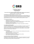 Marketing Officer - BRB International