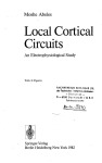 Local Cortical Circuits