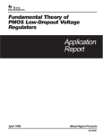 Fundamental Theory of PMOS Low