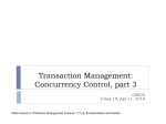 Overview of Transaction Management
