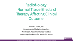 Radiobiology: Normal Tissue Effects of Therapy Affecting Clinical