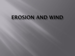 Erosion and Wind