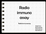 radioimmunoassay - OldForensics 2012-2013