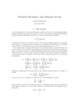 Classical Mechanics and Minimal Action
