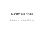Morality and Action
