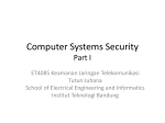 Computer Systems Security