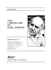 the liberalism of karl popper
