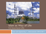 Islam as Way of Life