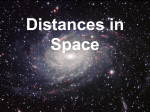 Distances in Space