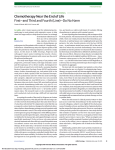 Chemotherapy Near the End of Life First—and Third and Fourth (Line)