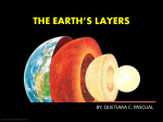 THE EARTH*S LAYERS
