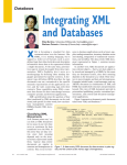 Integrating XML and Databases