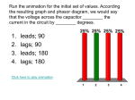Run the animation for the initial set of values. According the resulting